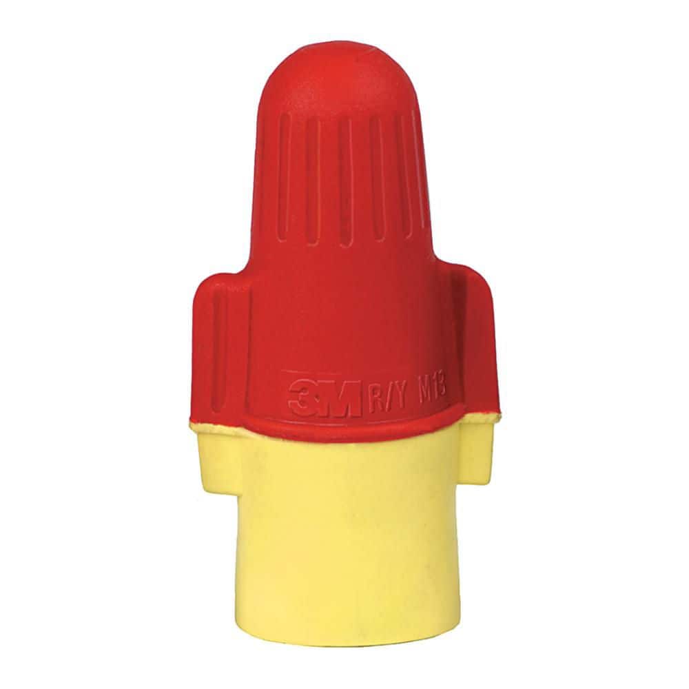 Performance Plus Wire Connector, Red/Yellow (Case of 10) (100 per Pouch)