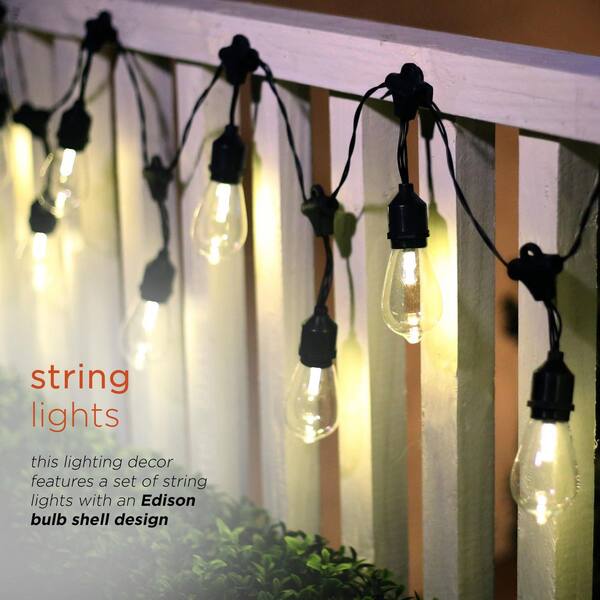 How to Decorate With Edison Style String Lights: Stunning Ideas