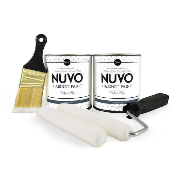 NuVo 2-qt. Oxford Blue Cabinet Paint Kit