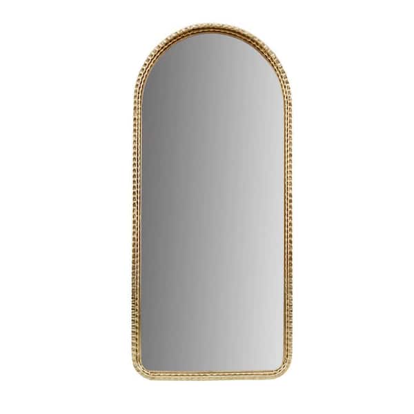 Mia 20 in. W x 45 in. H Gold Wall Mirror