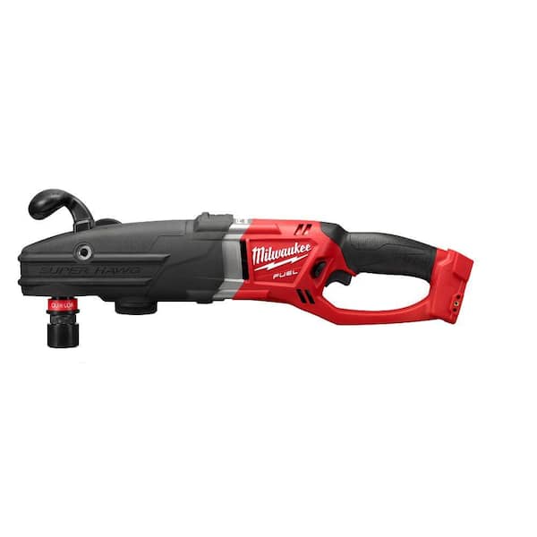 Milwaukee M18 FUEL 18-Volt Lithium-Ion Brushless Cordless Super Hawg 1/2 in. Right Angle Drill with QUIK-LOK (Tool-Only)