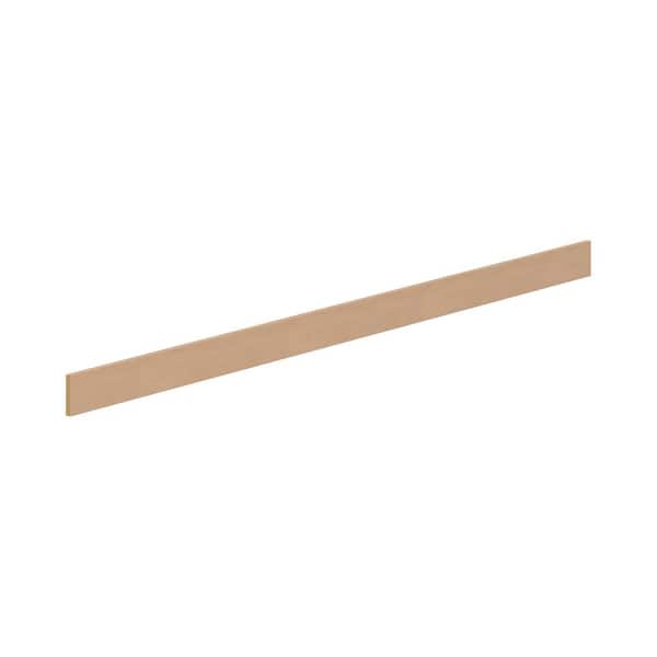 96 in. W x 0.63 in. D x 4.5 in. H in Lakewood Sugar Cookie Toe Kick