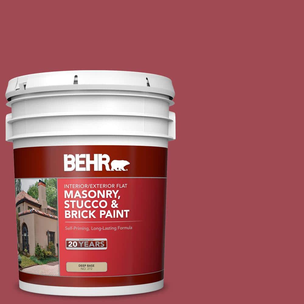 5 gal. #PPU1-07 Powder Room Flat Interior/Exterior Masonry, Stucco and Bric