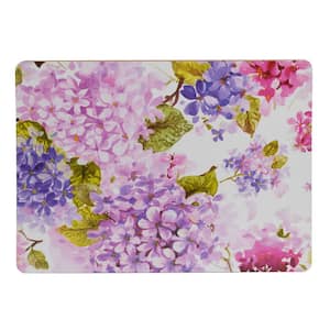 Hydrangea Cork Placemat 11.5 in. x 15.5 in. (Set of 2)