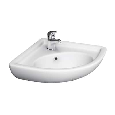 Corner - Wall Mount Sinks - Bathroom Sinks - The Home Depot