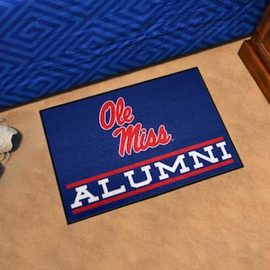 Ole Miss Rebels Man Cave 34" x 43" All Star Area Rug Floor Mat 