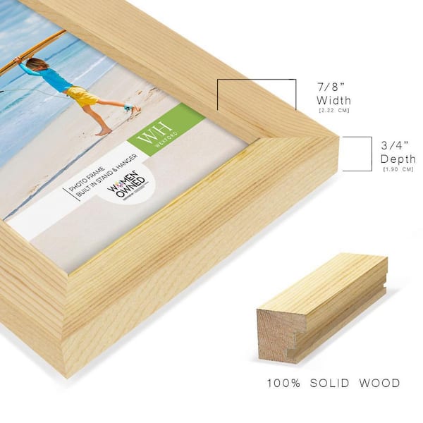 DIY Unfinished Wood Picture Frames - 12 Pc.