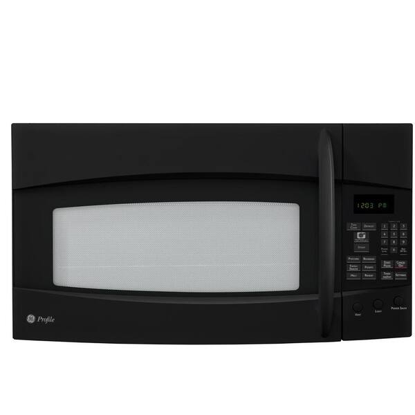 GE Profile Spacemaker 1.9 cu. ft. Over-the-Range Microwave in Black