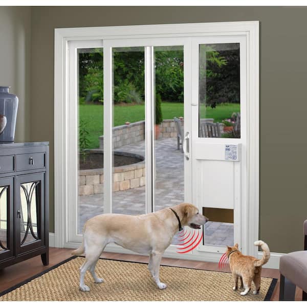 Best Dog Door for Sliding Glass Doors - Locking Pet Dog Door for Glass