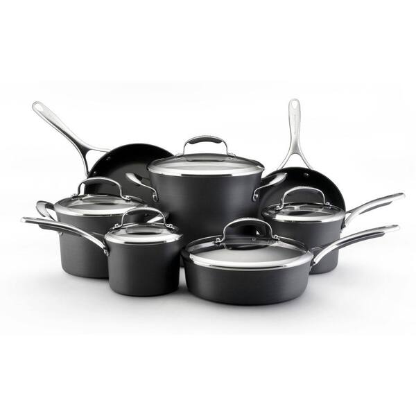 KitchenAid Gourmet 12-Piece Hard Anodized Cookware Set-DISCONTINUED
