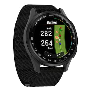 Garmin Approach S44 GPS Golf Smartwatch in Silver/Black, 1.7 in x