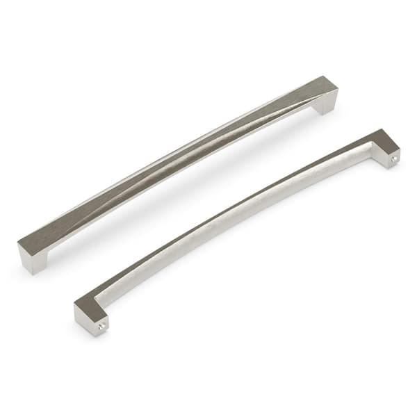 Crest Collection Pull 224 mm Center-to-Center Satin Nickel Finish