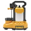 DEWALT 1 3 hp. Stainless Steel Cast Iron Submersible Sump Pump