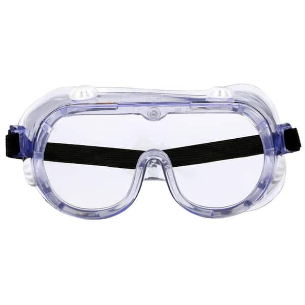 3M Chemical Splash Impact Safety Goggle. 91252-80025 - The Home Depot