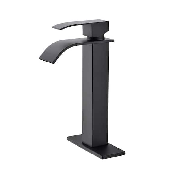 Single Handle Vessel Sink Faucet Single Hole Bathroom Faucet with ...