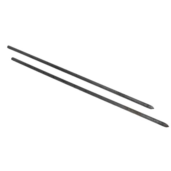Mutual Industries 30 in. x 3/4 in. Nail Stakes with Holes (10-Pack)