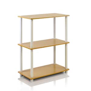 Turn-N-Tube Beech Compact Open Bookcase