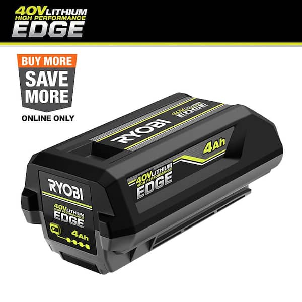 40V 4.0 Ah Lithium-Ion High Performance EDGE Battery
