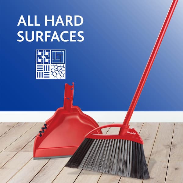 PowerCorner MAX Extra Large Broom with Dustpan