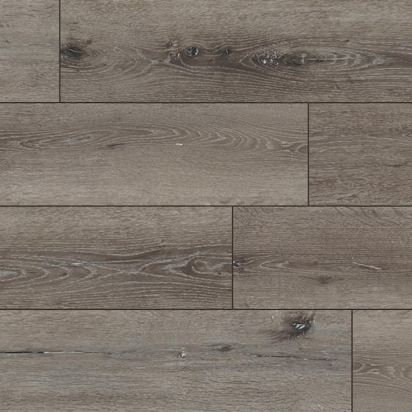 A&A Surfaces Take Home Sample-Centennial Ash 20 MIL x 9 in. W x 9 in. L Waterproof Click Lock Luxury Vinyl Plank Flooring