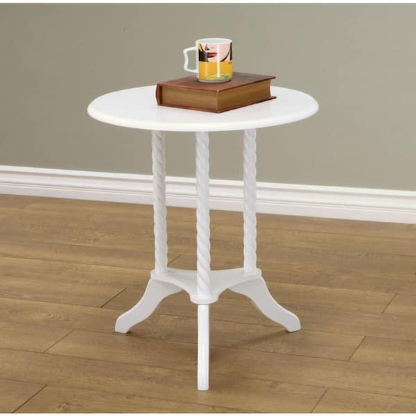 Homecraft Furniture White End Table
