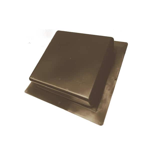 Unbranded Weather-Tite 60 sq. in. NFA Brown Polypropylene Square Vent (carton of 10)