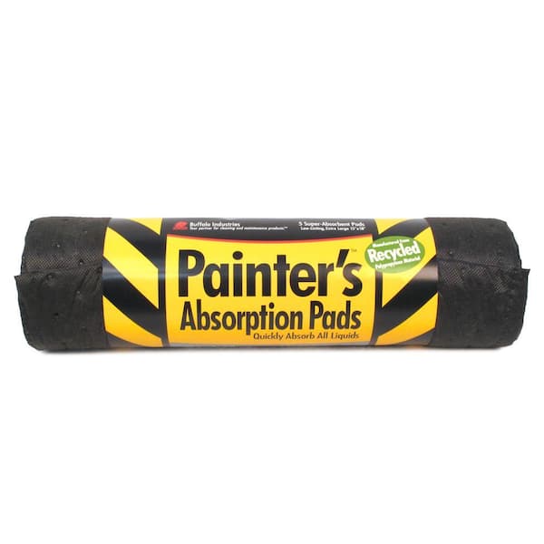 Buffalo Industries 4 in. Painter's Absorption Pads