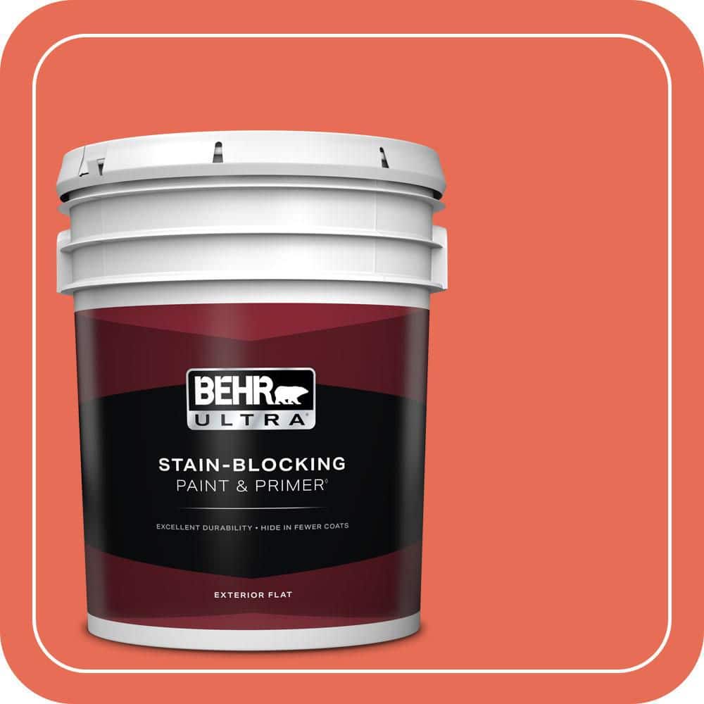 5 gal. #190B-6 Wet Coral Flat Exterior Paint & Primer price history on PriceWatchPro