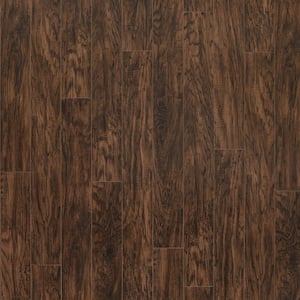 Take Home Sample-Edgeview Hickory Waterproof Laminate Wood Flooring -5 in x 7 in.