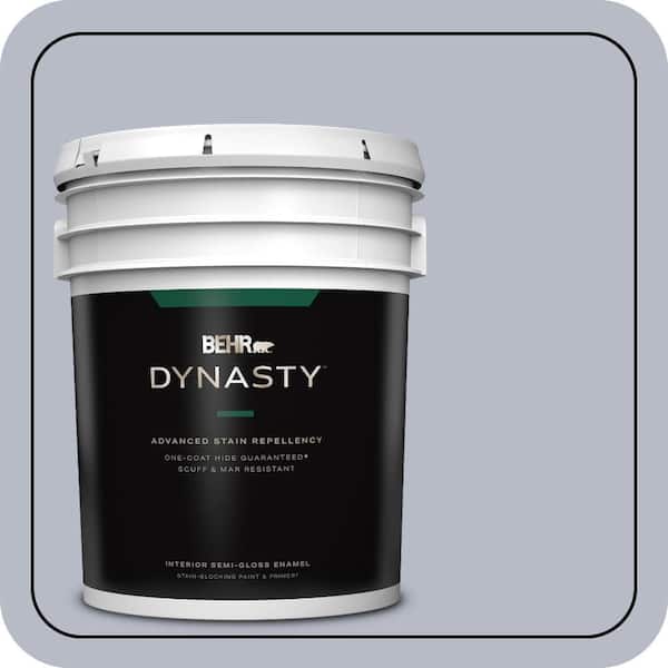 BEHR DYNASTY 5 gal. #620E-3 Silverado Trail Semi-Gloss Enamel Interior Stain-Blocking Paint & Primer