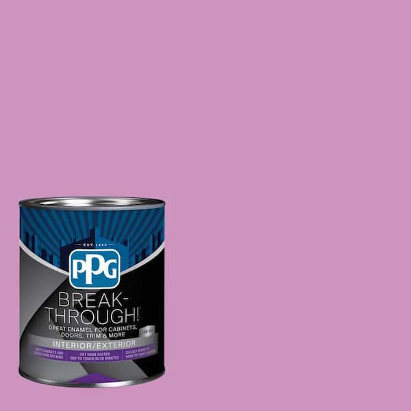 1 qt. PPG1251-5 Moorland Heather Semi-Gloss Door, Trim & Cabinet Paint