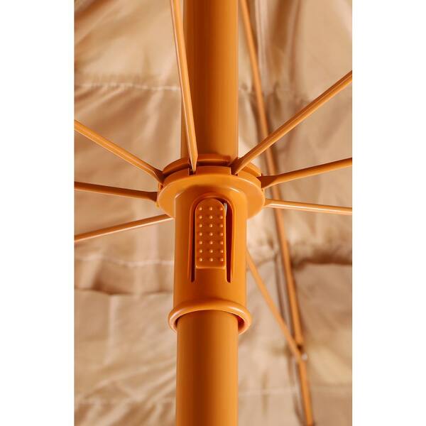 8 in. Thatch Patio Beach Straw Umbrella with Tropical Raffia 8 in. Thatch Patio Beach Straw Umbrella with Tropical Raffia