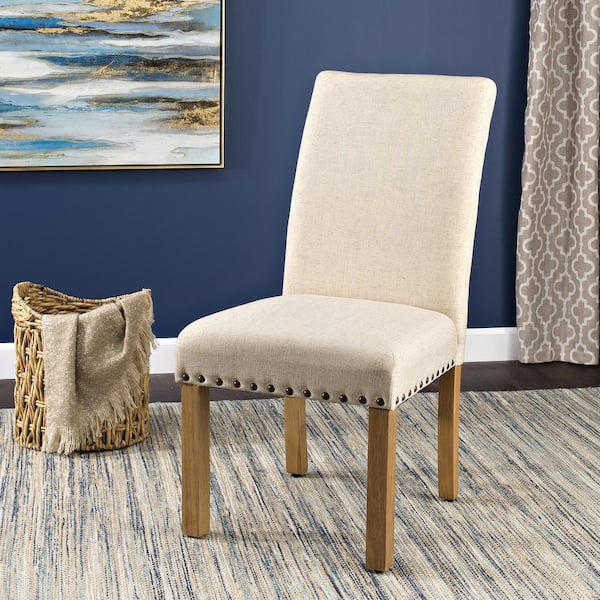 homepop classic parsons chair with nailhead trim