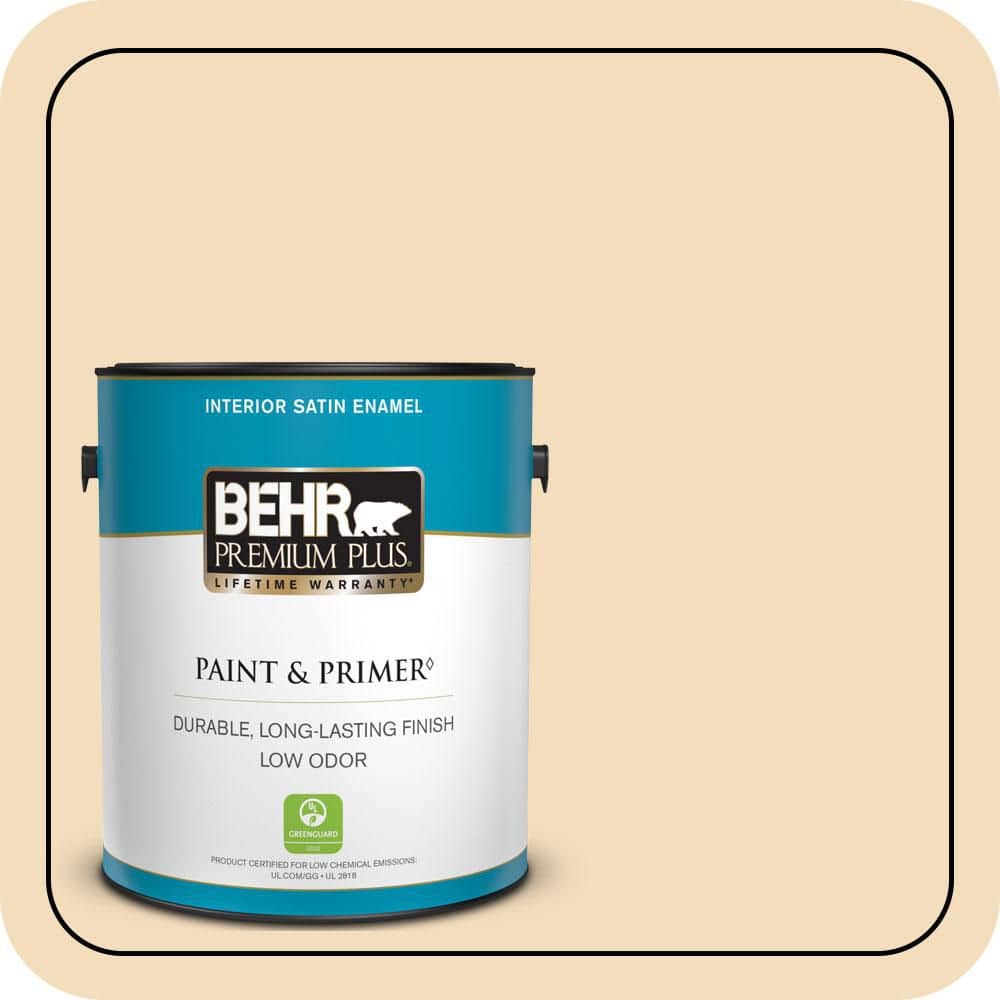 1 gal. #YL-W01 Spinning Silk Satin Enamel Low Odor Interior Paint & Primer price history on PriceWatchPro