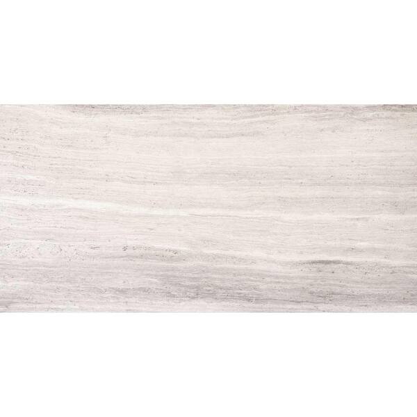 Solistone Haisa Marble Light 12 in. x 24 in. Natural Marble Stone Floor and Wall Tile (10 sq. ft. / case)