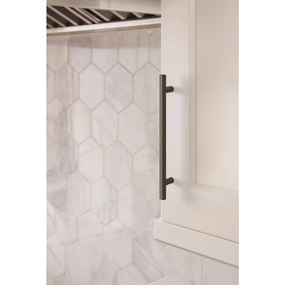 Matte Black Modern Cabinet Drawer Pull Bar