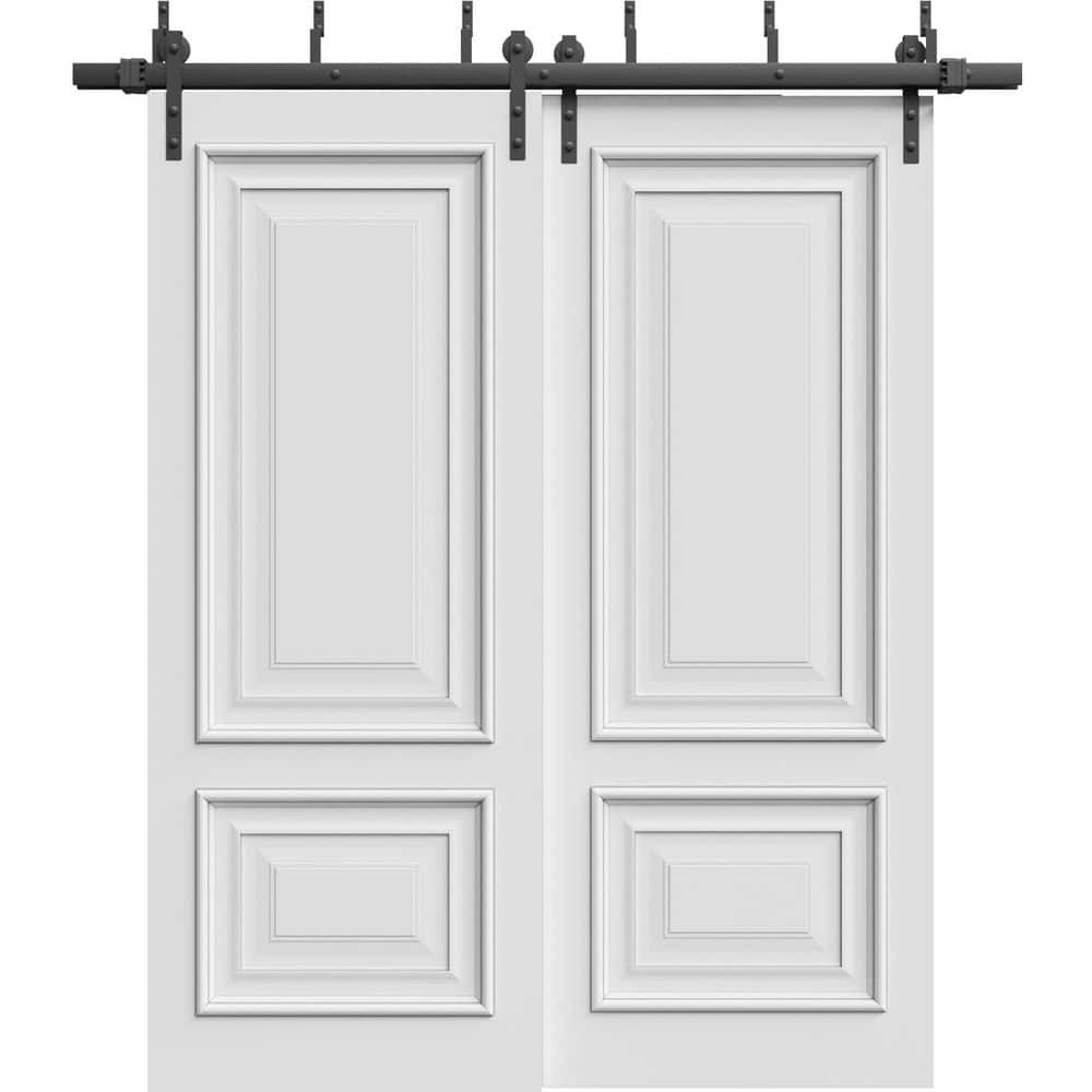 7822 48 in. x 96 in. Sold Core White Enamel Color Wood Sliding Barn Door with Hardware Kit price history on PriceWatchPro