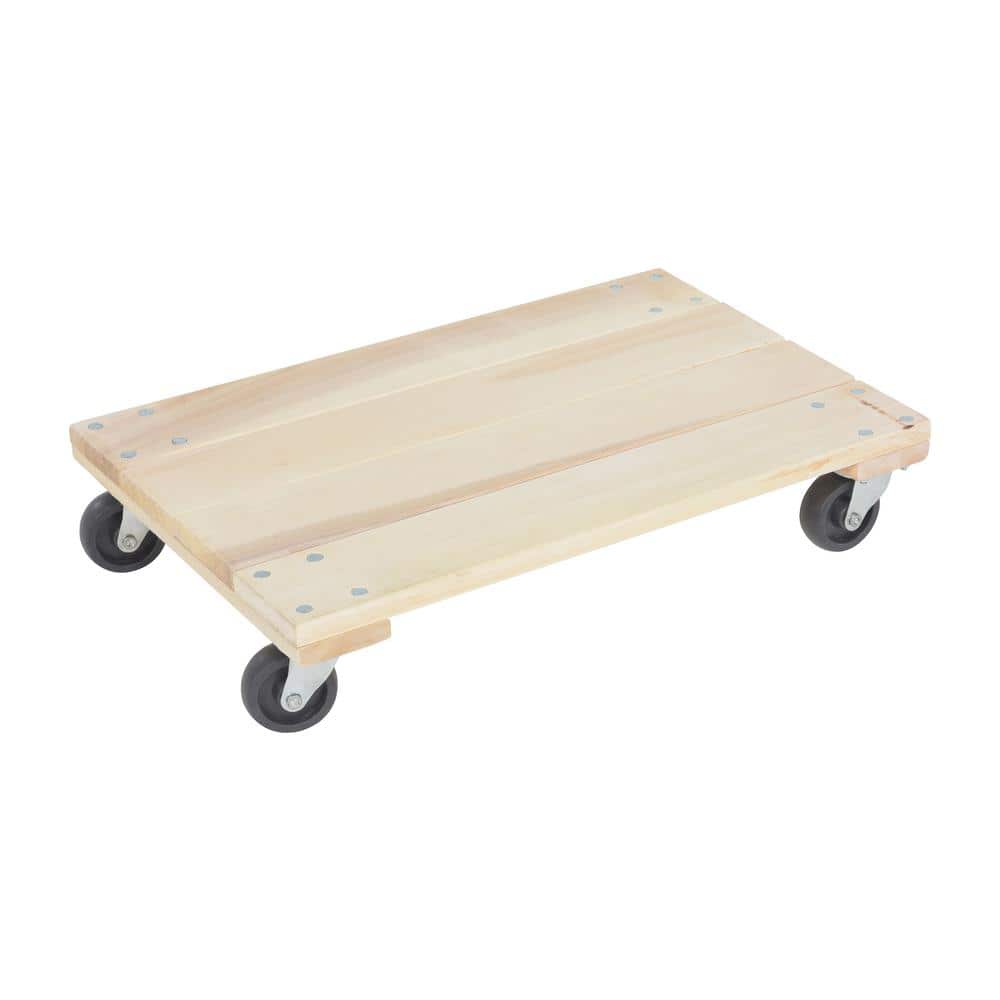 Hyper Tough 30 Wooden Moving Dolly, 660-lb Capacity, Dollies