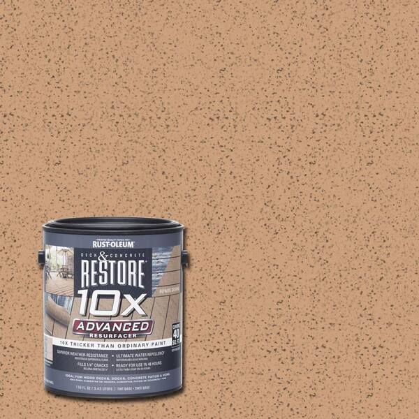 Rust-Oleum Restore 1 gal. 10X Advanced Sedona Deck and Concrete Resurfacer