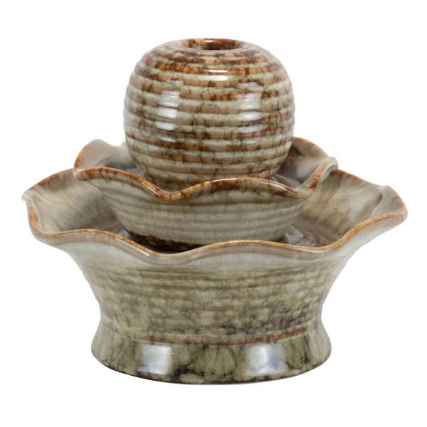 Unbranded Tiered Ball Indoor Water Fountain With Pump