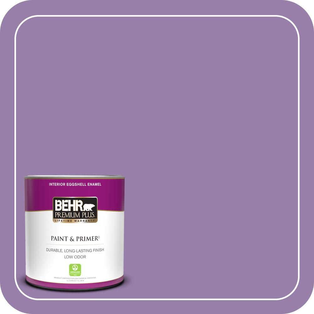 1 qt. #650B-6 Elite Wisteria Eggshell Enamel Low Odor Interior Paint & Primer price history on PriceWatchPro
