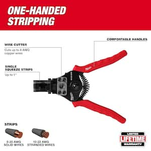 Automatic Wire Stripper/Cutter with Comfort Grip