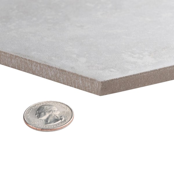 Mazzo Hex White 8-1/2 in. x 9-3/4 in. Porcelain Floor and Wall Tile (3.96 sq. ft./Case)