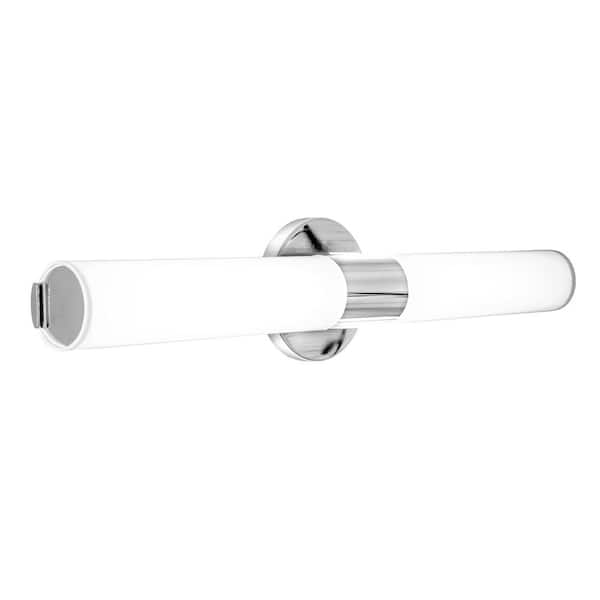 WAC LIMITED Turbo 24 in. 3000K Chrome ENERGY STAR LED Vanity Light Bar and Wall Sconce
