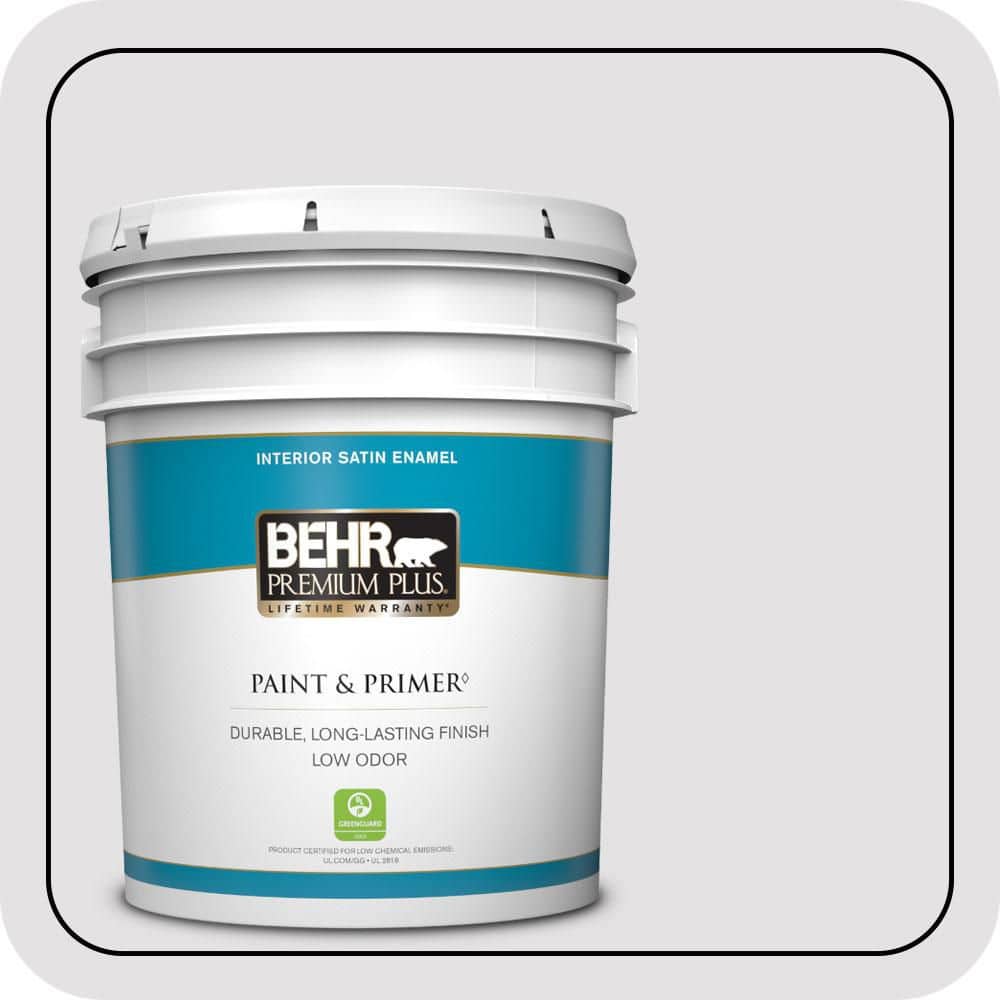 5 gal. #PR-W02 Early Crocus Satin Enamel Low Odor Interior Paint & Primer price history on PriceWatchPro