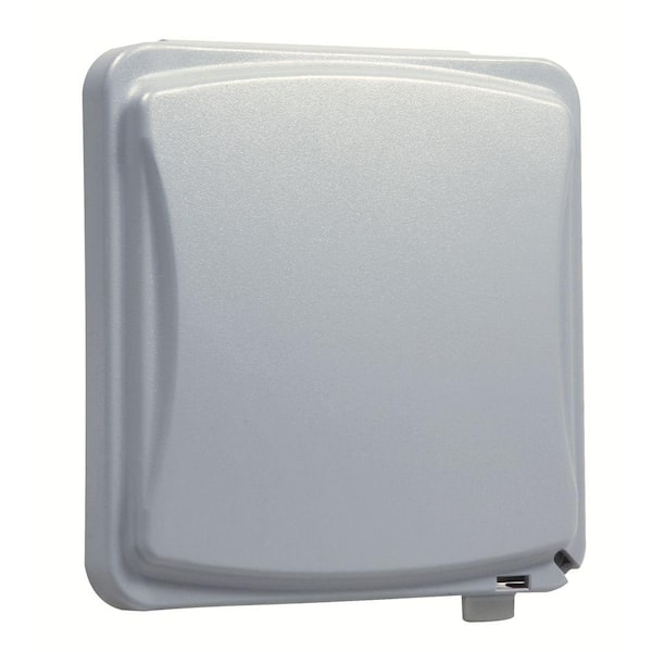 Weatherproof box cover will protect outdoor outlet