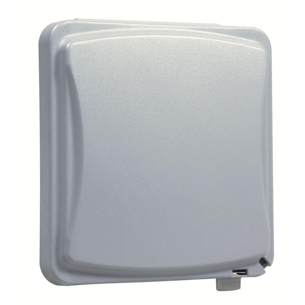 Taymac MM1410G Multi-Application Weatherproof Receptacle Cover  Two Gang