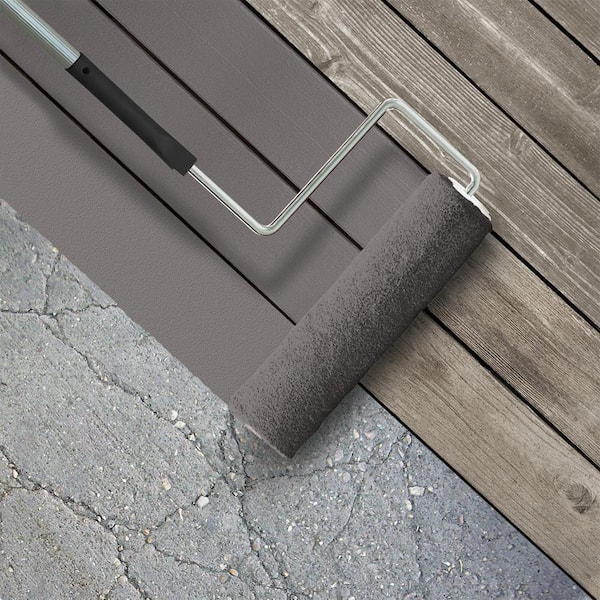 5 gal. #PFC-74 Tarnished Silver Low-Lustre Enamel Interior/Exterior Porch and Patio Floor Paint