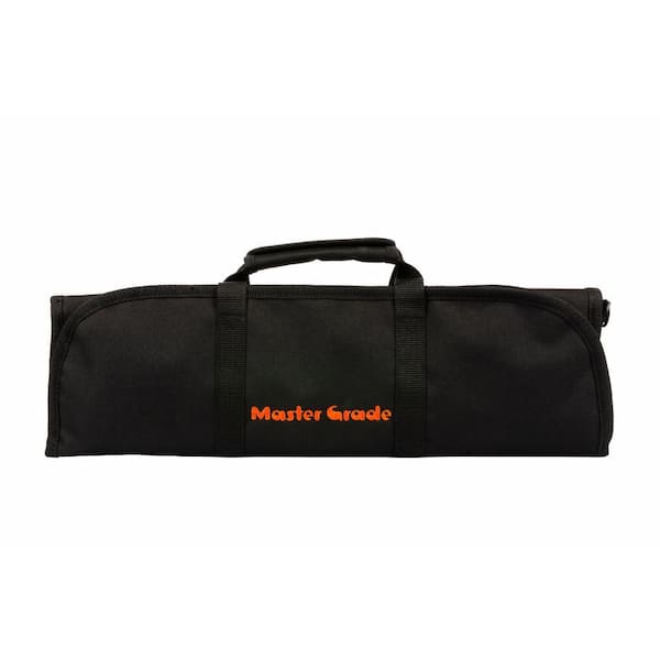 8-Knife Black Nylon Knife Bag