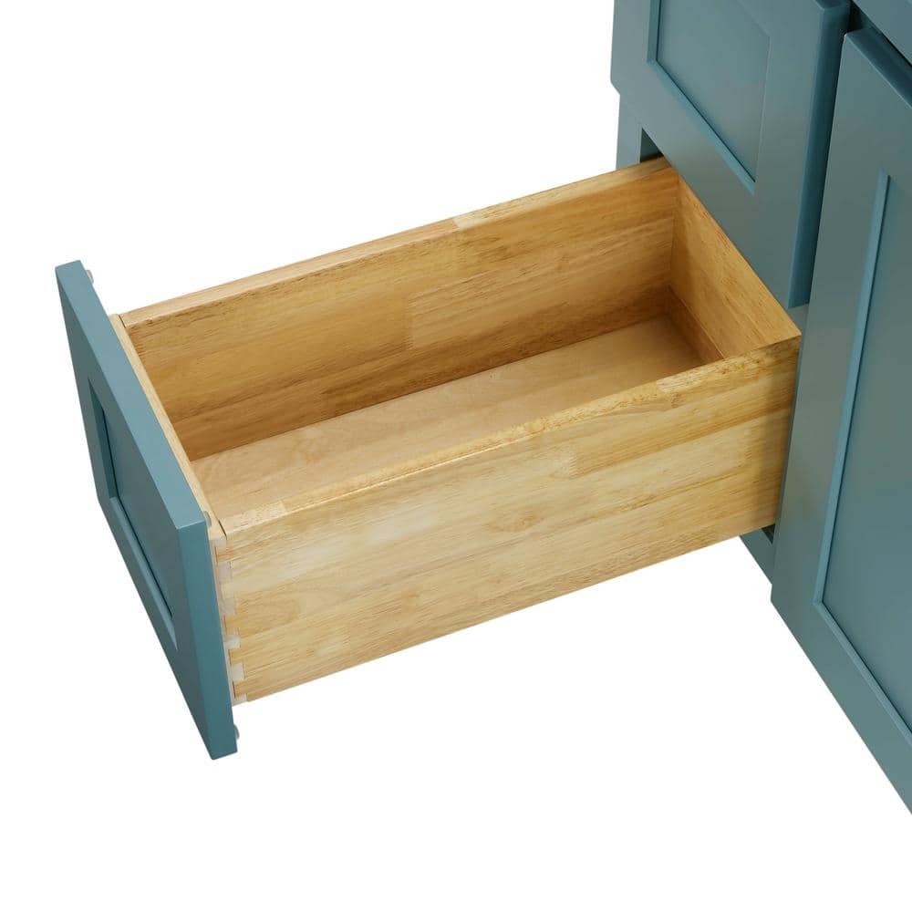 Sea Green 36" Plywood Freestanding Bathroom Vanity Base